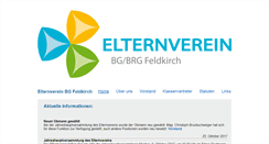 Desktop Screenshot of elternverein.bgfeldkirch.at